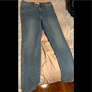madewell 10” high rise skinny